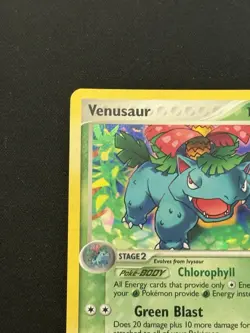 Pokemon Venusaur (EX Crystal Guardians) Deck Exclusives 028/100 Holo Rare NM TCG - Image 3