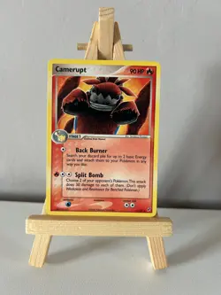 Pokemon TCG Camerupt EX Deoxys 4/107 Regular Rare Non Holo Exclusive Nintendo - Image 1