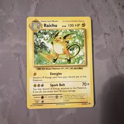 Pokemon TCG Raichu Card Non-Holo Rare, XY Evolutions, Card 36/108 - Image 1