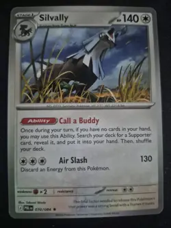 Silvally 070/084 - Pitch Black Deck Exclusive NON HOLO RARE - Pokemon TCG - NM - Image 1