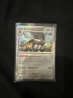 Bastiodon 062/084 - Deck Exclusive Non Holo Rare - Pokemon TCG: Pitch Black - NM - Image 1