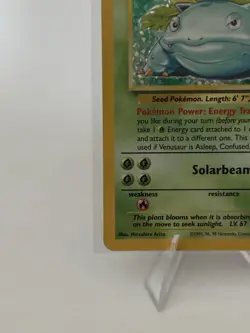 POKEMON TCG VENUSAUR CELEBRATIONS: CLASSIC COLLECTION 15/102 HOLO NM - Image 5
