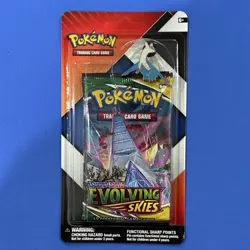 Pokemon Sword & Shield Evolving Skies Booster Pack 2 Packs 10 Cards Each English - Image 1