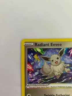 Radiant Eevee SWSH230 Pokemon GO Promo M/NM - Image 3