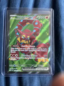 Pokemon TCG Journey Together Volcanion EX Holo Ultra Rare Card 171/159 - Image 1