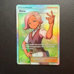 Llima 146/149 Full Art Sun & Moon Base Set Pokemon Card Near Mint - Image 1
