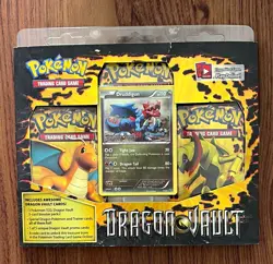 Pokemon TCG Dragon Vault 2012 English Box Set 1 Box/5 Cards Booster + Promo - Image 1