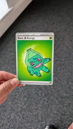 Hand Drawn Pokemon Card - Bulbasaur 1/25 Art Custom Card - Image 1