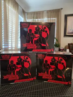 Pokemon TCG Scarlet & Violet Destined Rivals Elite Trainer Box ETB Sealed - Image 1