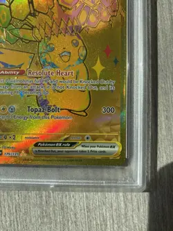 Pokemon TCG Pikachu EX Hyper Rare Card 179/131 Prismatic Evolutions,PSA 9 - Image 3