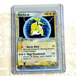 Raichu ex 98/100 Sandstorm Holo Rare Pokemon TCG Nintendo Pikachu - Image 1
