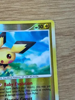 Pichu Reverse Holo 45/100 - Stormfront Pokemon TCG English MP - Image 3