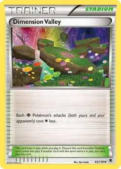 Dimension Valley 93/119 - Phantom Forces - Non-Holo - Pokemon Card - LP - Image 1