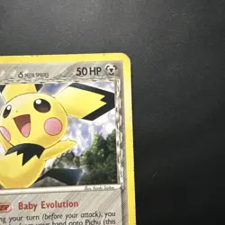Pikachu + Pichu Delta Species - Holon Phantoms Non-Holo Pokemon Card Lp - Image 4