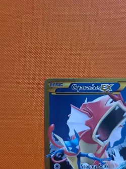 Pokemon Gyarados EX TCG Card Full Art Holo, Secret Rare, XY Breakpoint 123/122 - Image 2