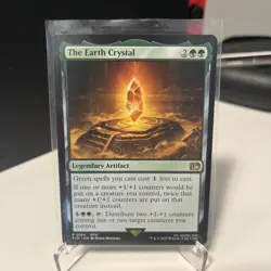 The Earth Crystal R 0184 Regular Final Fantasy Magic the Gathering MTG Card NM - Image 1