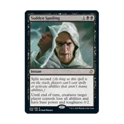 WOTC MtG Time Spiral: Remastered Sudden Spoiling (R) (Foil) EX - Image 1