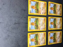 Lot of 6 Vintage Pokemon Diglett 47/102 Base Set WOTC 1999 Common LP/MP - Image 2
