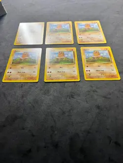 Lot of 6 Vintage Pokemon Diglett 47/102 Base Set WOTC 1999 Common LP/MP - Image 5