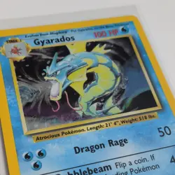 Pokemon TCG Base Set Gyarados 6/102 Holo Rare Unlimited 100 HP EN 1999 Card - Image 2