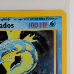 Pokemon TCG Base Set Gyarados 6/102 Holo Rare Unlimited 100 HP EN 1999 Card - Image 5