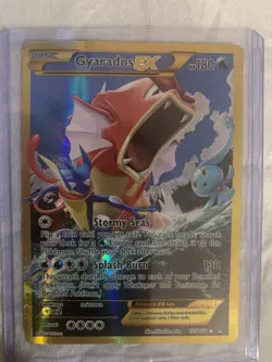 Pokemon TCG Gyarados EX 123/122 XY Breakpoint 2016 Secret Holo Rare Card - Image 5