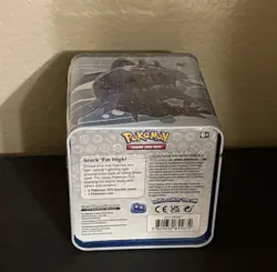 2022 POKEMON TCG Stacking Tin Water 3 Booster Packs Sword & Shield - Image 2