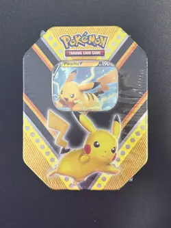 Pokemon TCG: Pikachu V Powers Tin (Sword & Shield Era) - NEW/Sealed - Image 1