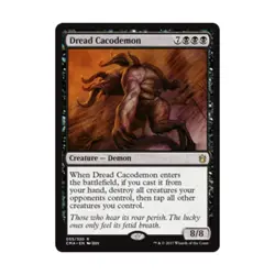 WOTC MTG Commander Anthology Dread Cacodemon (R) NM - Image 1