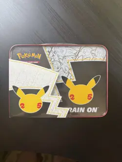 Pokemon TCG Celebrations 25th Anniversary Lunch Box Tin New Factory Sealed - Image 5