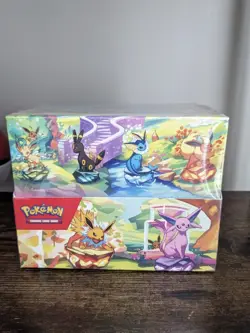Pokemon TCG: Prismatic Evolutions Mini Tin Display sealed (8 mini tins) IN-HAND - Image 1