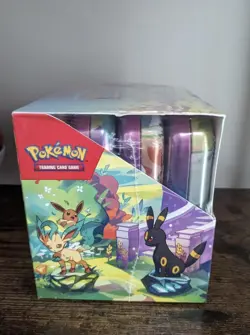 Pokemon TCG: Prismatic Evolutions Mini Tin Display sealed (8 mini tins) IN-HAND - Image 2
