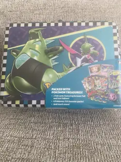 POKEMON TCG SCARLET & VIOLET COLLECTOR CHEST LUNCH BOX TIN 2024 *FACTORY SEALED* - Image 1