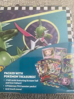 POKEMON TCG SCARLET & VIOLET COLLECTOR CHEST LUNCH BOX TIN 2024 *FACTORY SEALED* - Image 3