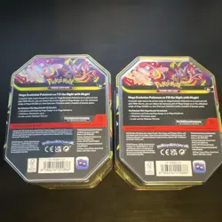 Pokemon TCG: Mega Moonlit Tin - Mega Gengar ex - Brand New & Sealed - x2 - Image 3