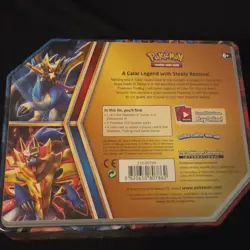 Pokemon TCG Slashing Legends Tin Zacian EX New Sealed English - Image 2
