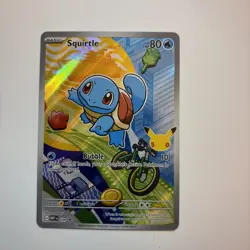 Squirtle 039 Holo Promo ME: Mega Evolution Promo Pokemon (NM Condition) - Image 1