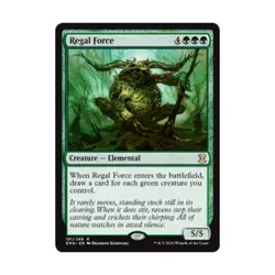 WOTC MTG Eternal Masters Regal Force (R) (Foil) NM - Image 1