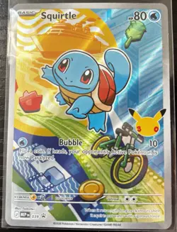 Nintendo Pokemon TCG Squirtle 039 Me: Mega Evolution Promo Holo English 2026 - Image 1