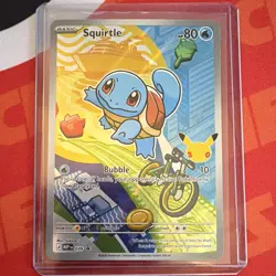 Squirtle 039 ME: Mega Evolution First Partners Black Star Promo Pokemon TCG NM - Image 1