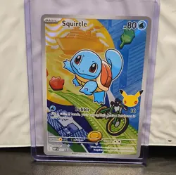 Nintendo Pokemon TCG Squirtle 039/UUU ME Mega Evolution Promo Holo 80 HP EN - Image 1