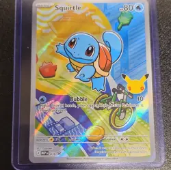 Nintendo Pokemon TCG Squirtle 039/UUU ME Mega Evolution Promo Holo 80 HP EN - Image 3
