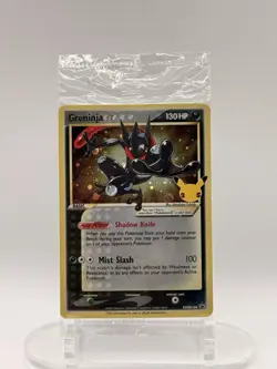 SEALED Greninja Gold Star SWSH144 Pokemon Celebrations Promo - Image 1