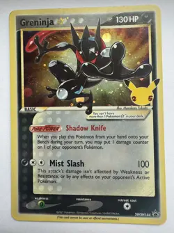 Greninja Gold Star SWSH144 Pokemon Celebrations ETB Promo NM/M - Image 1