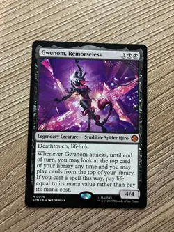 Gwenom, Remorseless - Marvel's Spider-Man Regular Non-Foil - MTG NM / M - Image 1