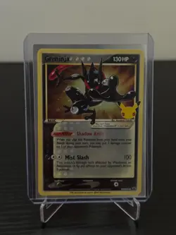 Pokemon TCG Greninja Gold Star SWSH144 25th Celebrations Promo Card - Image 2