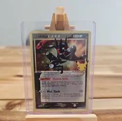 Pokemon Greninja TCG Gold Star SWSH144 25th Celebrations Promo - Image 1