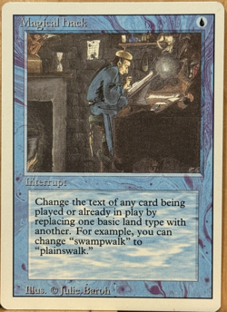 REVISED EDITION Vintage MtG Magical Hack Unplayed NM - Image 1