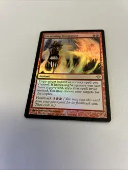 Increasing Vengeance FOIL Dark Ascension NM Red Rare MAGIC MTG (Z) - Image 1