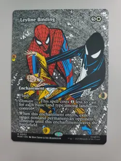 MTG Leyline Binding Marvel Eternal Borderless Mythic - Image 1